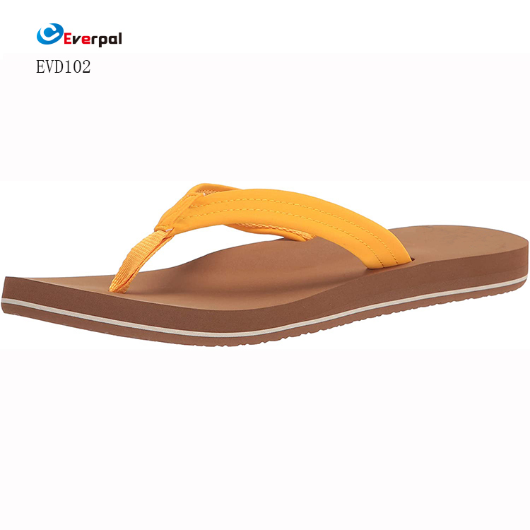 Compord Padded Faux Samhraidh Flat Smeach Flops