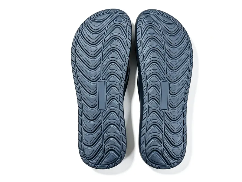 Anti-slippery sole design of Arch Support Flip Flops for Women for stable walking